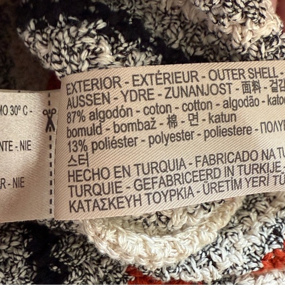 Massimo Dutti Sweater Vest Striped Fringed Tunic - Picture 7 of 8